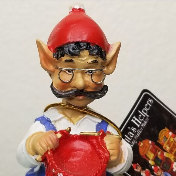 Santas Helpers Stocking Stuffer Maker Ltd Edition Christmas Figurine 4.25"H - Picture 7 of 11